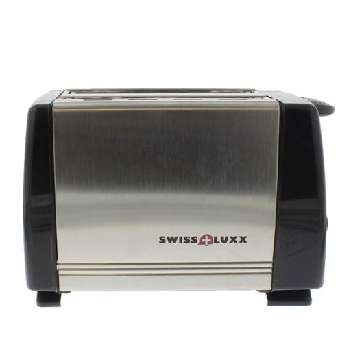Swiss Luxx Stainless Steel 2-Slice Toaster 700 Watt - UK Camping And Leisure