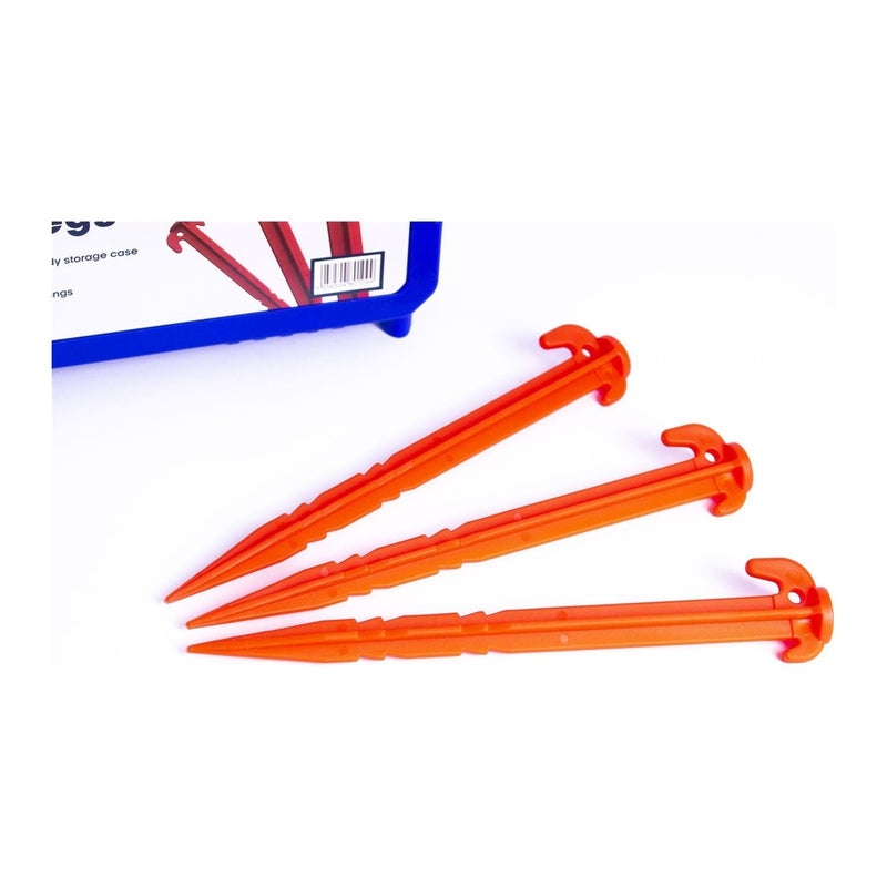 Tent Awning Plastic Pegs x20 Cary Case Royal Leisure Soft Ground Pitching Camping Royal - UK Camping And Leisure