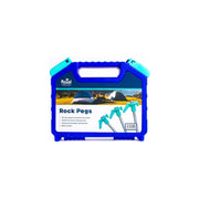Tent Awning Rock Pegs x20 Carry Case Royal Leisure Hard Ground Pitching Camping Royal - UK Camping And Leisure