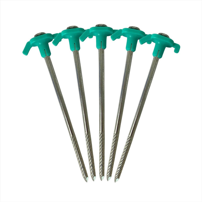 Tent Awning Rock Pegs x20 Carry Case Royal Leisure Hard Ground Pitching Camping Royal - UK Camping And Leisure
