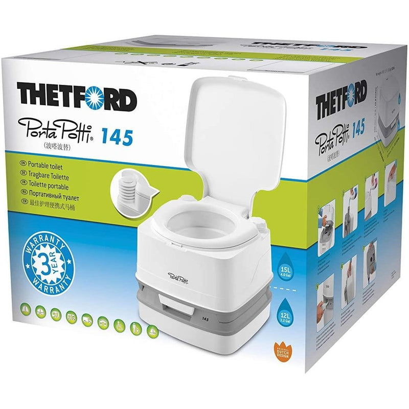 Thetford 145 Porta Potti Qube Portable Toilet Royal - UK Camping And Leisure