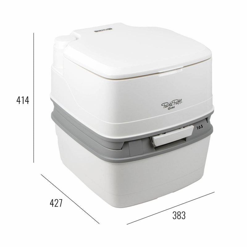 Thetford 165 Qube Porta Potti Chemical Portable Toilet Thetford - UK Camping And Leisure