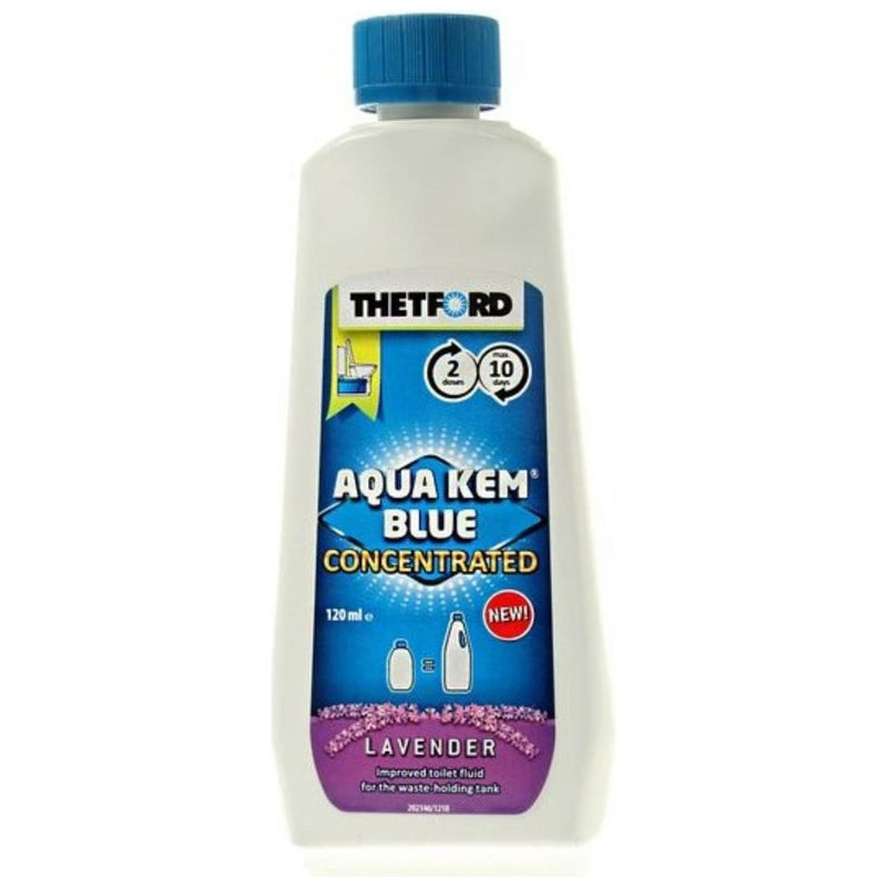 Thetford Aqua Kem Blue Aqua Rinse Mini Duo Pack Toilet Chemicals 120ML x2 Thetford - UK Camping And Leisure