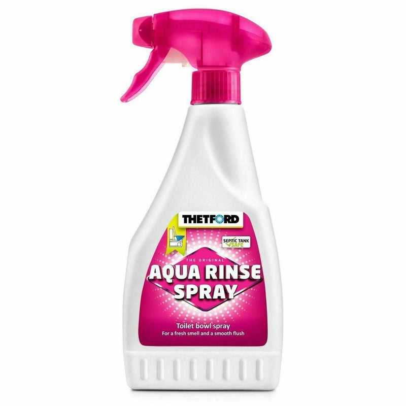 Thetford Aqua Rinse Spray Cassette Toilet Bowl Cleaner 500Ml Thetford - UK Camping And Leisure