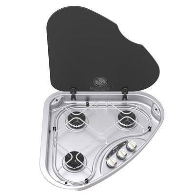 Thetford Series 330 3 Burner Triangle Hob Series 330 - UK Camping And Leisure