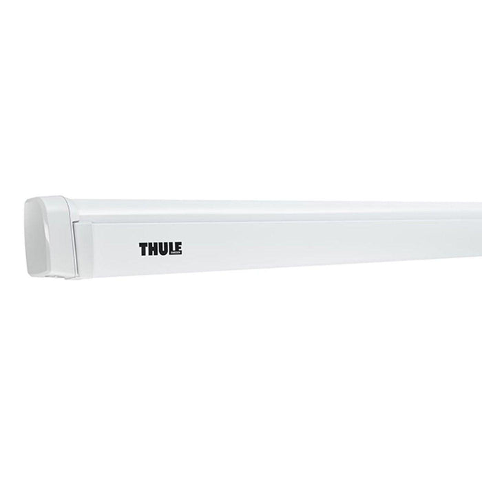 Thule 4200 wall awning 3.50x2.50m white frame, mystic gray material - UK Camping And Leisure