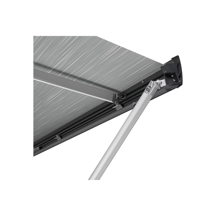 Thule 4200 wall awning 3.50x2.50m white frame, mystic gray material - UK Camping And Leisure