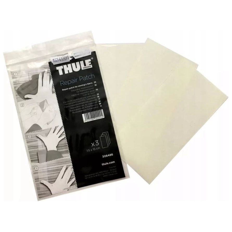 Thule Awning Repair Patch Kit For Campervan Motorhome Caravan Awnings 306486 Thule - UK Camping And Leisure