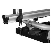 Thule Caravan Smart tiltable caravan bike rack anodised gray Thule - UK Camping And Leisure