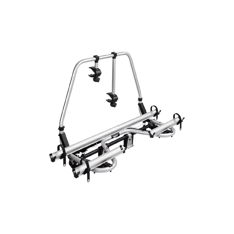 Thule Caravan Superb Standard 2-bike a-frame caravan bike rack anodised gray Thule - UK Camping And Leisure