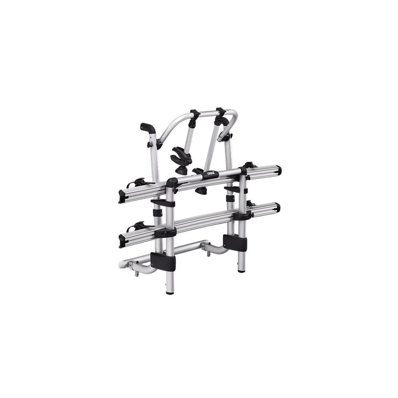 Thule Excellent Short motorhome and caravan bike rack anodised gray Thule - UK Camping And Leisure