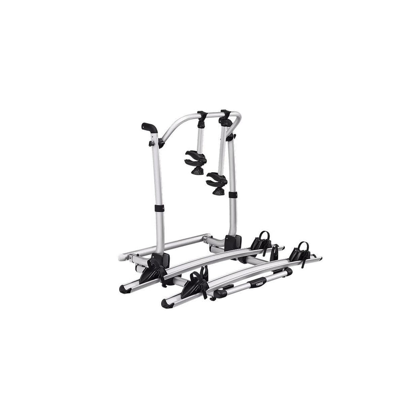 Thule Excellent Short motorhome and caravan bike rack anodised gray Thule - UK Camping And Leisure