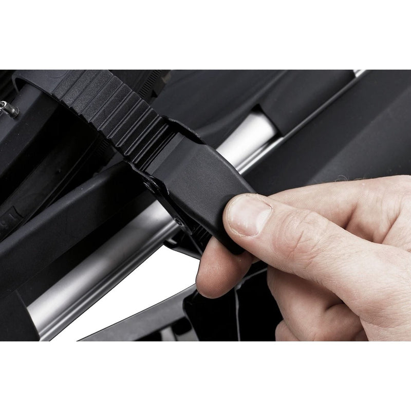 Thule Excellent Standard motorhome and caravan bike rack anodised gray Thule - UK Camping And Leisure