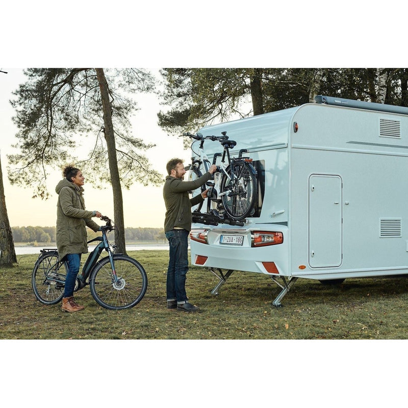 Thule Excellent Standard motorhome and caravan bike rack black Thule - UK Camping And Leisure