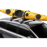 Thule Hull-a-Port Aero kayak carrier rack foldable j-style black Thule - UK Camping And Leisure