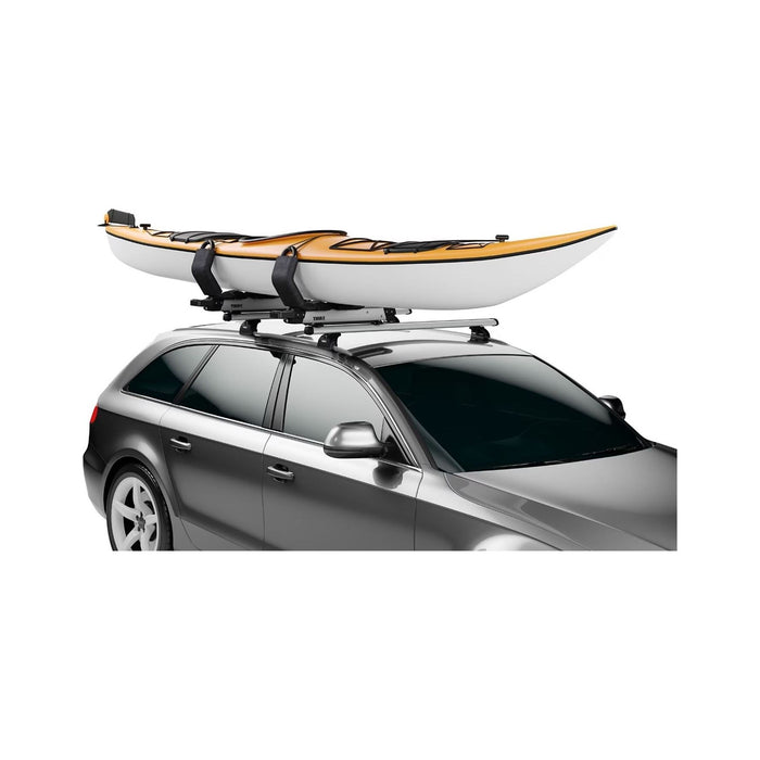 Thule Hullavator Pro kayak rack with lift assist aluminium - UK Camping And Leisure