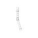 Thule Ladder Deluxe foldable double ladder 11 steps anodised gray Thule - UK Camping And Leisure