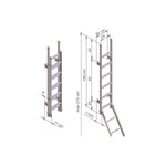 Thule Deluxe 11 Step Double Ladder