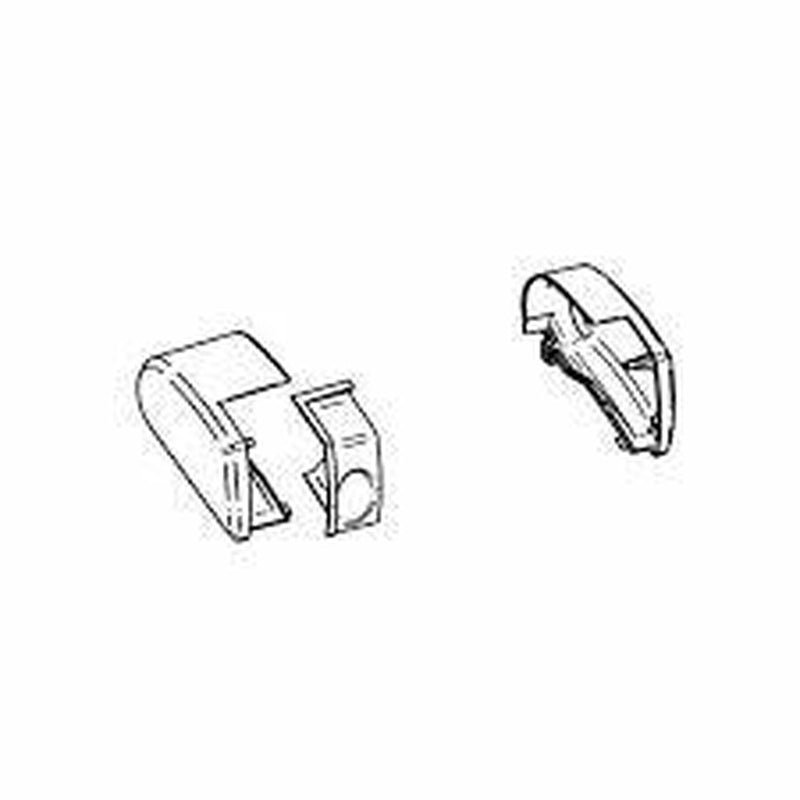 Thule Omnistor Lh & Rh End Caps White To Fit 6200 Awnings Motorhome Awning Thule - UK Camping And Leisure