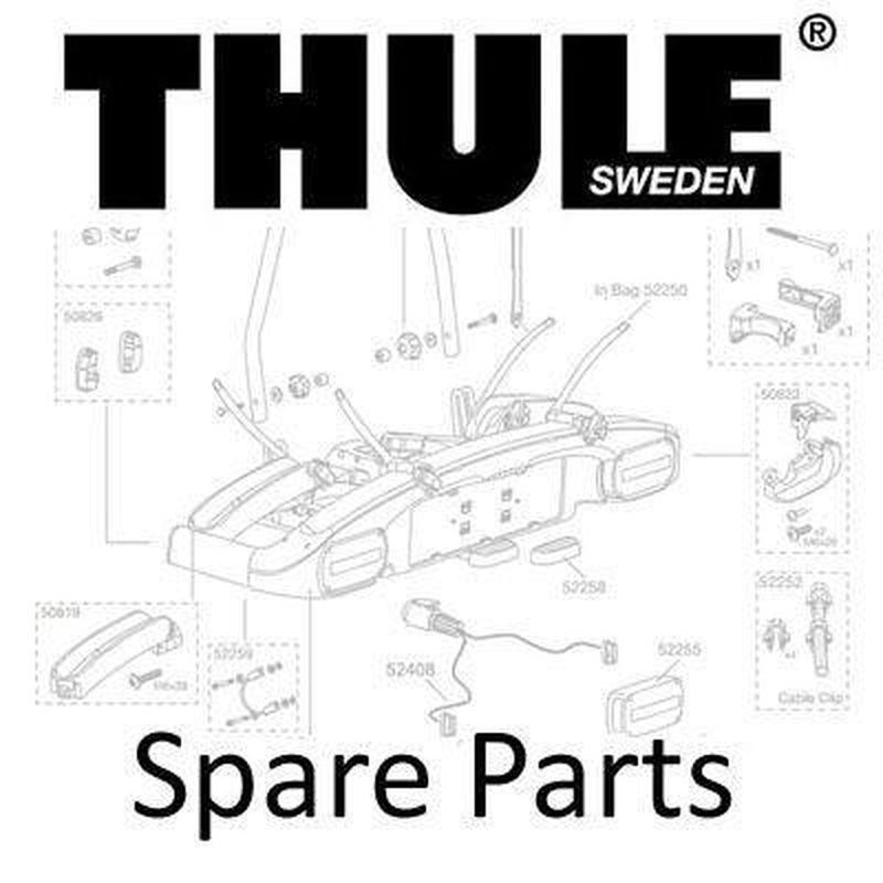 Thule Omnistor Motorhome Awning LH & RH End Caps To Fit 4900 Series 2012 Thule - UK Camping And Leisure
