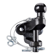 Tow Bar Ball and Pin Coupling 50mm Tow Hitch E approved Tow Jaw Black Ring Automotive - UK Camping And Leisure