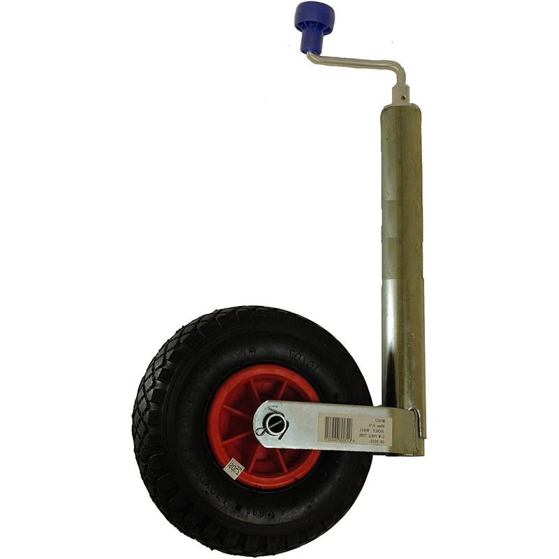 Trailer/Caravan Corrosion Resistance 48mm Pneumatic Telescopic Jockey Wheel Maypole - UK Camping And Leisure