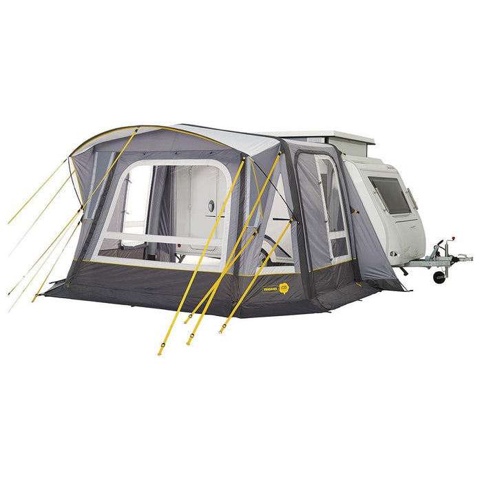 TRIGANO Indiana Inflatable Air Awning for Lowered Caravan 2.5m Depth - UK Camping And Leisure