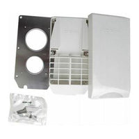 Truma Ultrastore 3 Water Heater Flue Grill Cowl Kit KB3 White Caravan Motorhome