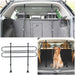 Universal Pet Dog Guard Car Estate Van Adjustable In Black Tube Bars Sakura - UK Camping And Leisure