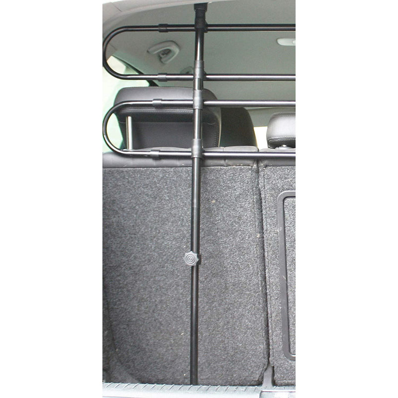 Universal Pet Dog Guard Car Estate Van Adjustable In Black Tube Bars Sakura - UK Camping And Leisure