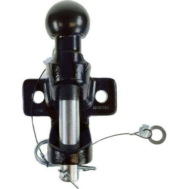Universal Pin Ball Jaw Coupling 50mm Towball 3500kg 3.5 Tonne Rated, EC Approved Maypole - UK Camping And Leisure