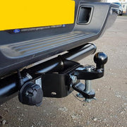 Universal Pin Ball Jaw Coupling 50mm Towball 3500kg 3.5 Tonne Rated, EC Approved Maypole - UK Camping And Leisure