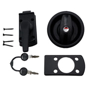 Vecam Caravan Door Lock and Barrel - Complete Left Hand Assembly with 2 x Keys Crusader - UK Camping And Leisure