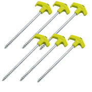 Via Mondo Glow in the Dark Meteor Pile Drive Hard Ground Pegs for Tent & Awning x 60 Via Mondo - UK Camping And Leisure