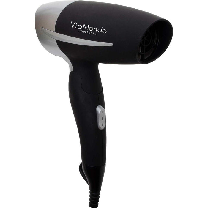 VIA MONDO Low Wattage Travel Hairdryer - UK Camping And Leisure