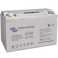 Victron Energy 12V 110Ah AGM Deep Cycle Battery (M8) BAT412101085