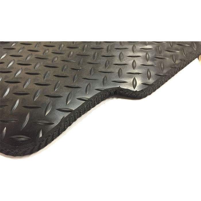 VW T5 Facelift /T6 Combi Fully Tailored Black Car Boot Mat 3mm Rubber Liner - UK Camping And Leisure