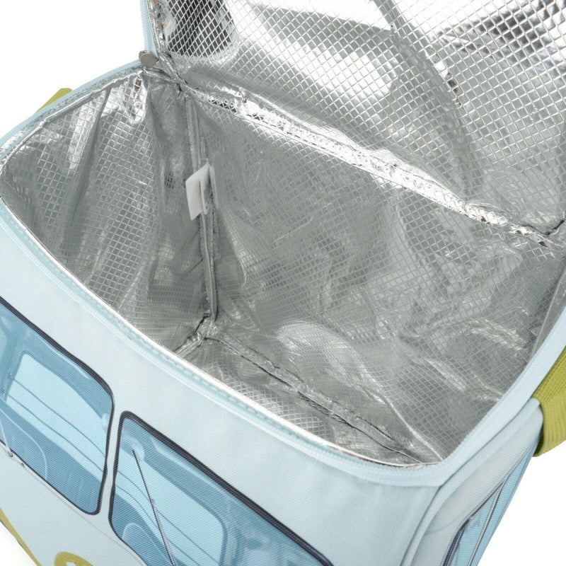 VW Volkswagen Campervan Green 30L Insulated Coolbag Ice Cool Bag Cooler VW - UK Camping And Leisure