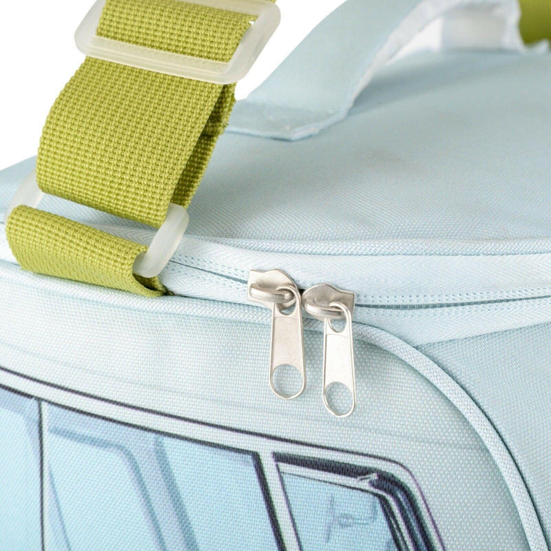 VW Volkswagen Campervan Green 30L Insulated Coolbag Ice Cool Bag Cooler VW - UK Camping And Leisure