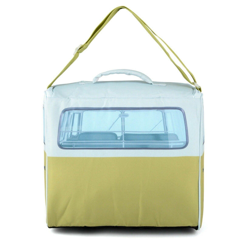 VW Volkswagen Campervan Green 30L Insulated Coolbag Ice Cool Bag Cooler VW - UK Camping And Leisure