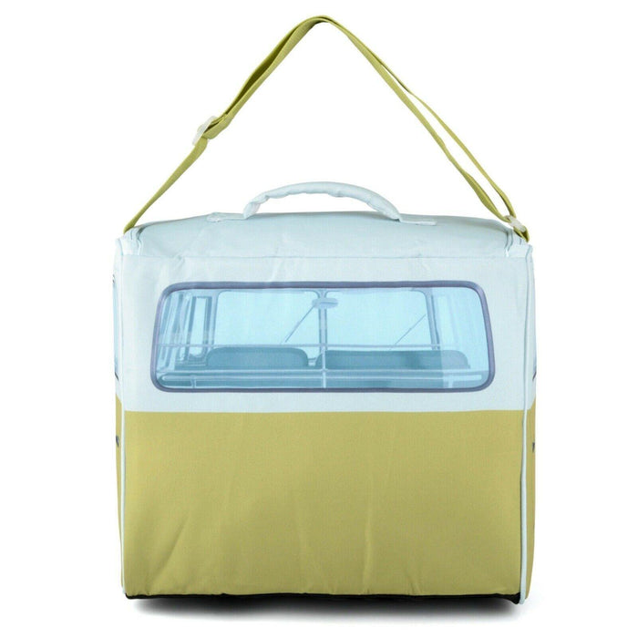 VW Volkswagen Campervan Green 30L Insulated Coolbag Ice Cool Bag Cooler - UK Camping And Leisure