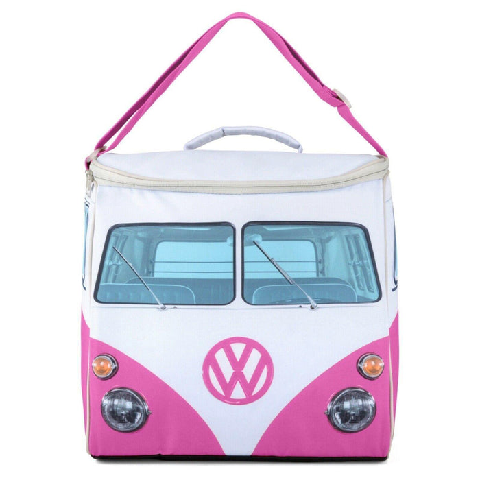 VW Volkswagen Campervan Pink 30L Insulated Coolbag Ice Cool Bag Cooler VW - UK Camping And Leisure