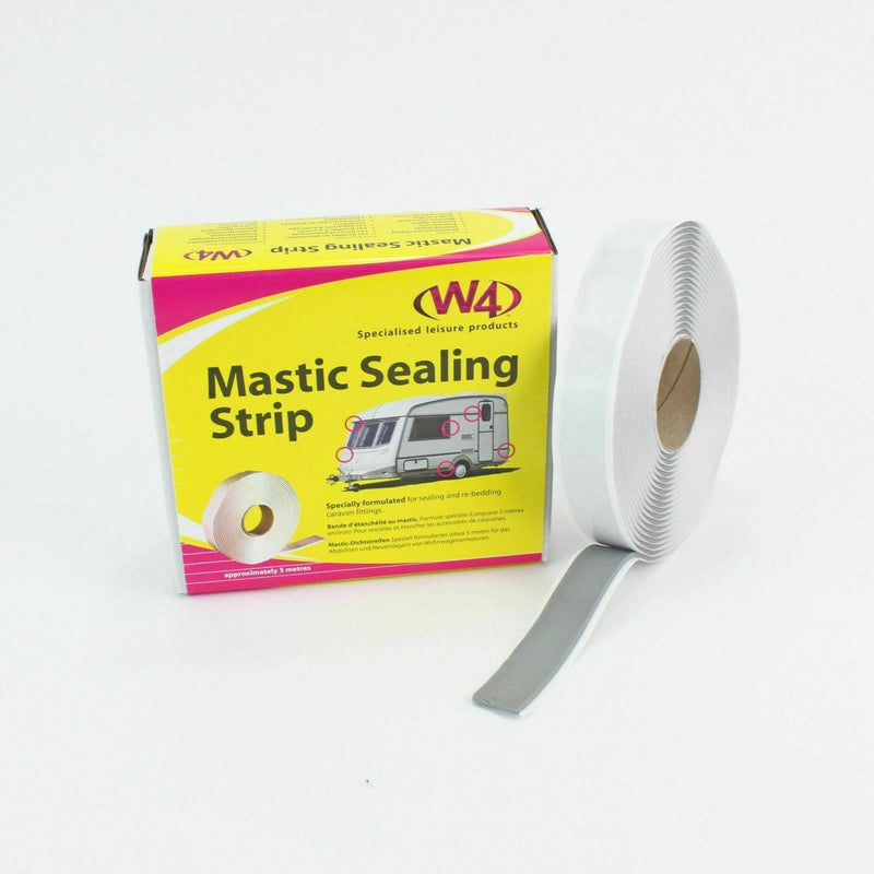 W4 Mastic Sealing Sealant Strip 32mm x 5m Grey W4 - UK Camping And Leisure