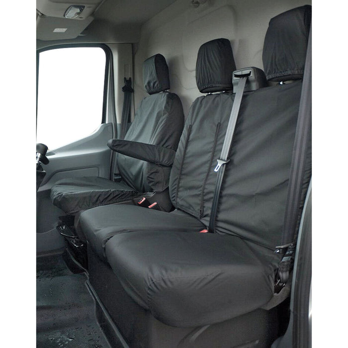 Waterproof Heavy Duty Set of Van Seat Covers for Fiat Talento 2016 onwards Streetwize - UK Camping And Leisure