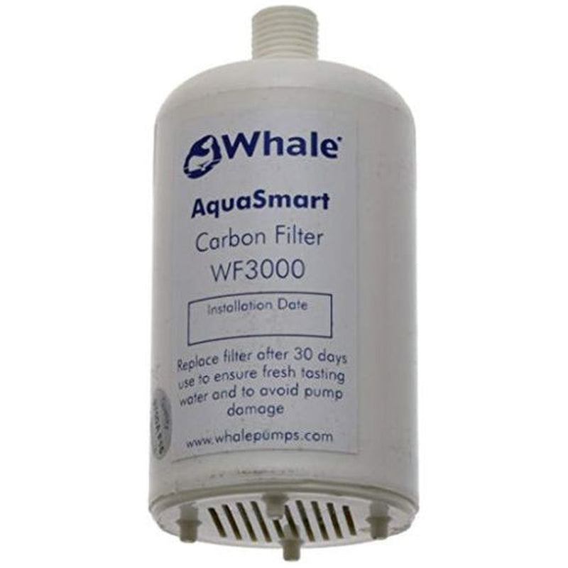 Whale WF3000 Replacement AquaSmart Carbon Water Filter Motorhome Caravan Boat Whale - UK Camping And Leisure
