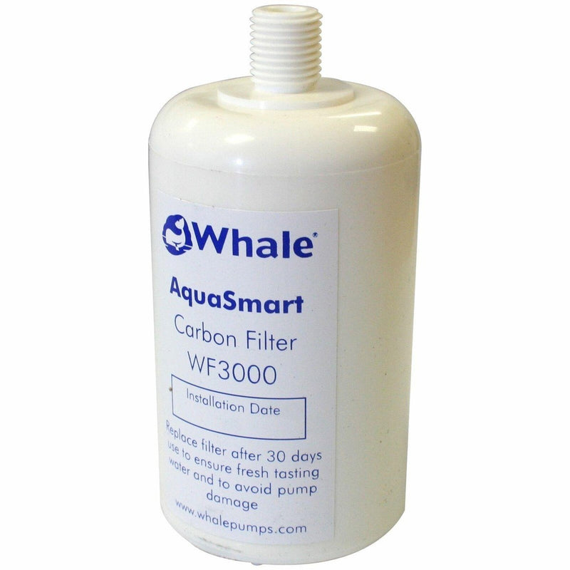 Whale WF3000 Replacement AquaSmart Carbon Water Filter Motorhome Caravan Boat Whale - UK Camping And Leisure