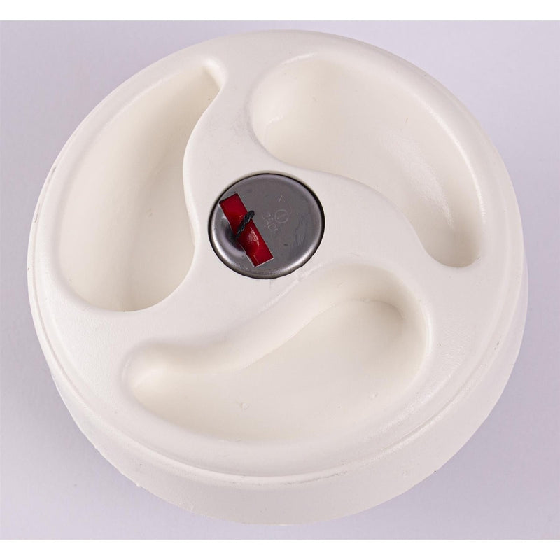 White Lockable Water Tank Filler Cap with Keys ES2250 Caravan / Motorhome / Boat PLS - UK Camping And Leisure