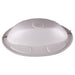 White Plastic Oval Bathroom Sink Bowl Grove - UK Camping And Leisure