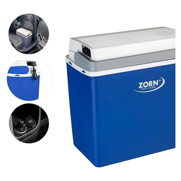 Zorn 12V Car Electric Cool Box Cooler Z24 20 Litre Zorn - UK Camping And Leisure