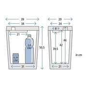 Zorn Electric Coolbox Soft Cooler 30L 12V & 230V Ac Mains Plug Picnic Car Zorn - UK Camping And Leisure